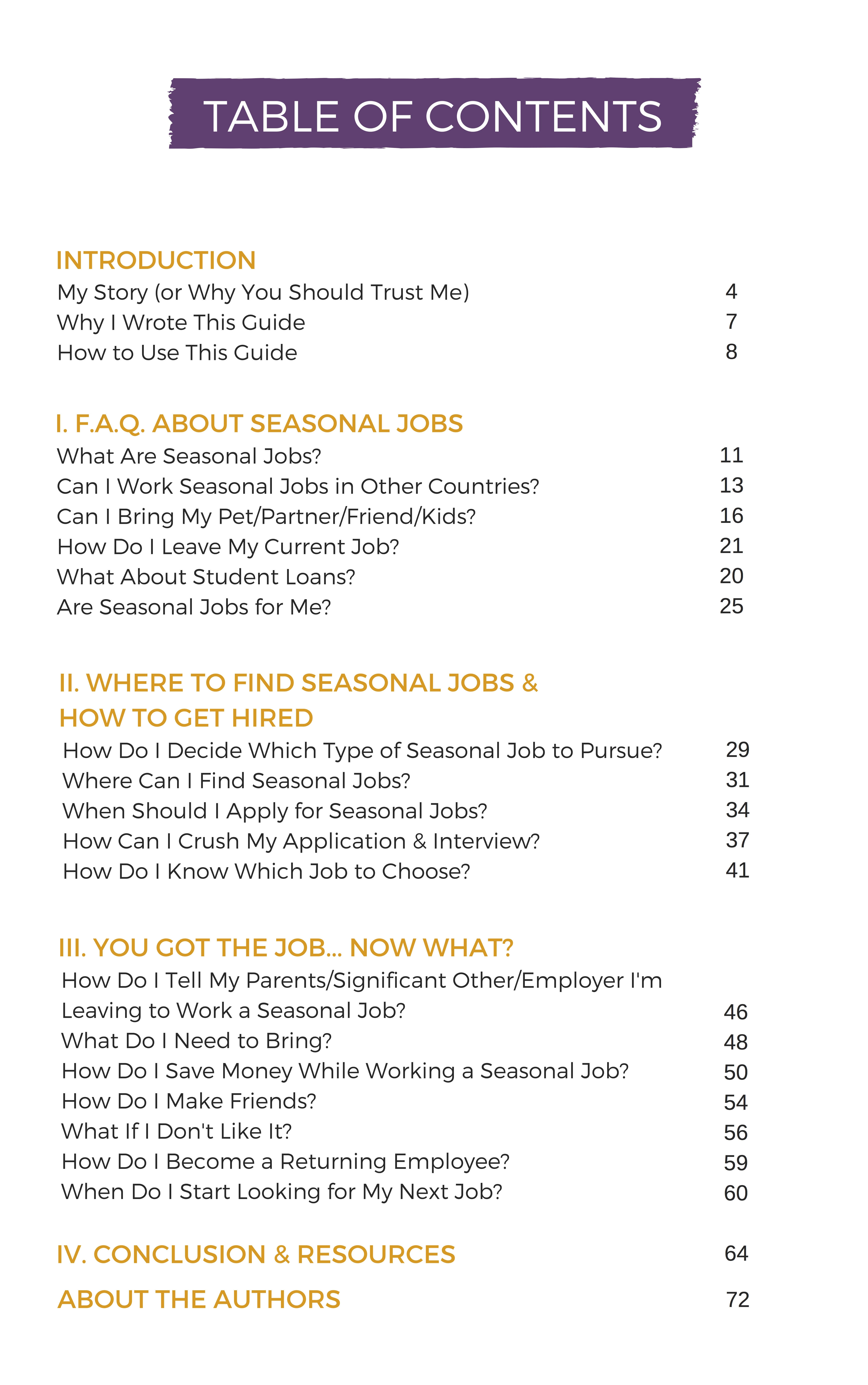 worksheet Trail Of Tears Worksheet the ultimate guide to seasonal jobs coolworks com the